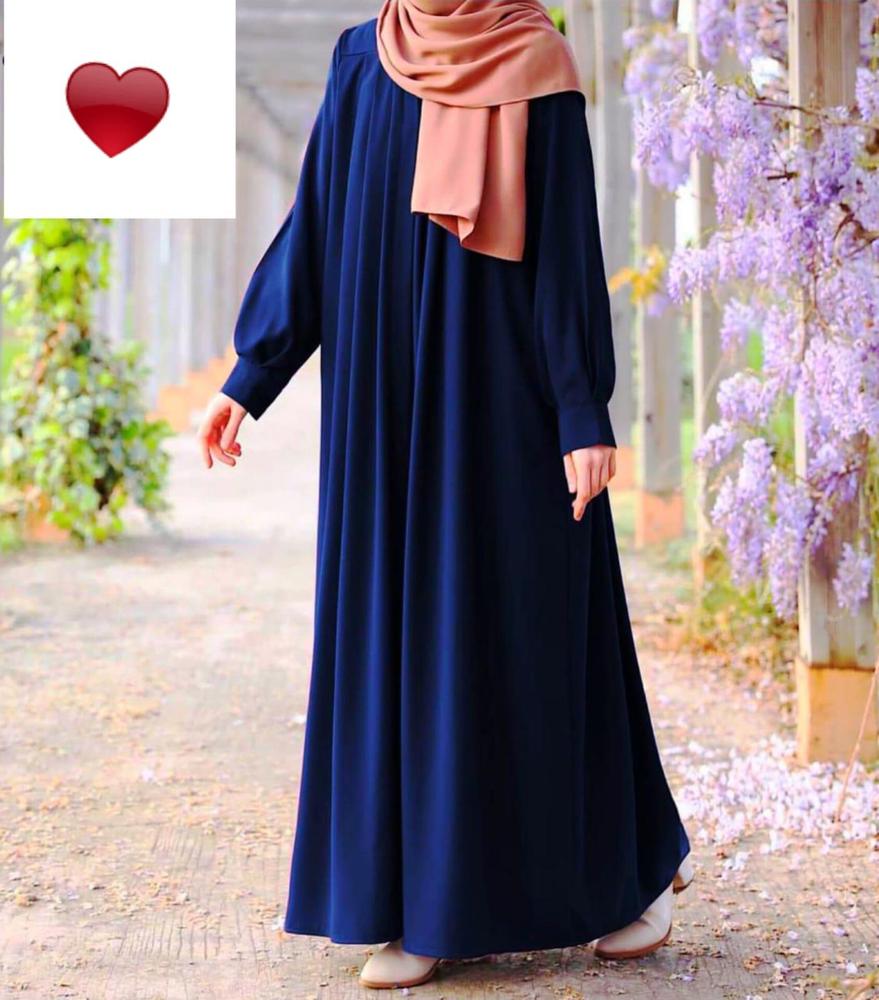 Georgette Full Abaya With Stoller