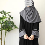 Georgette Full Abaya With Stoller