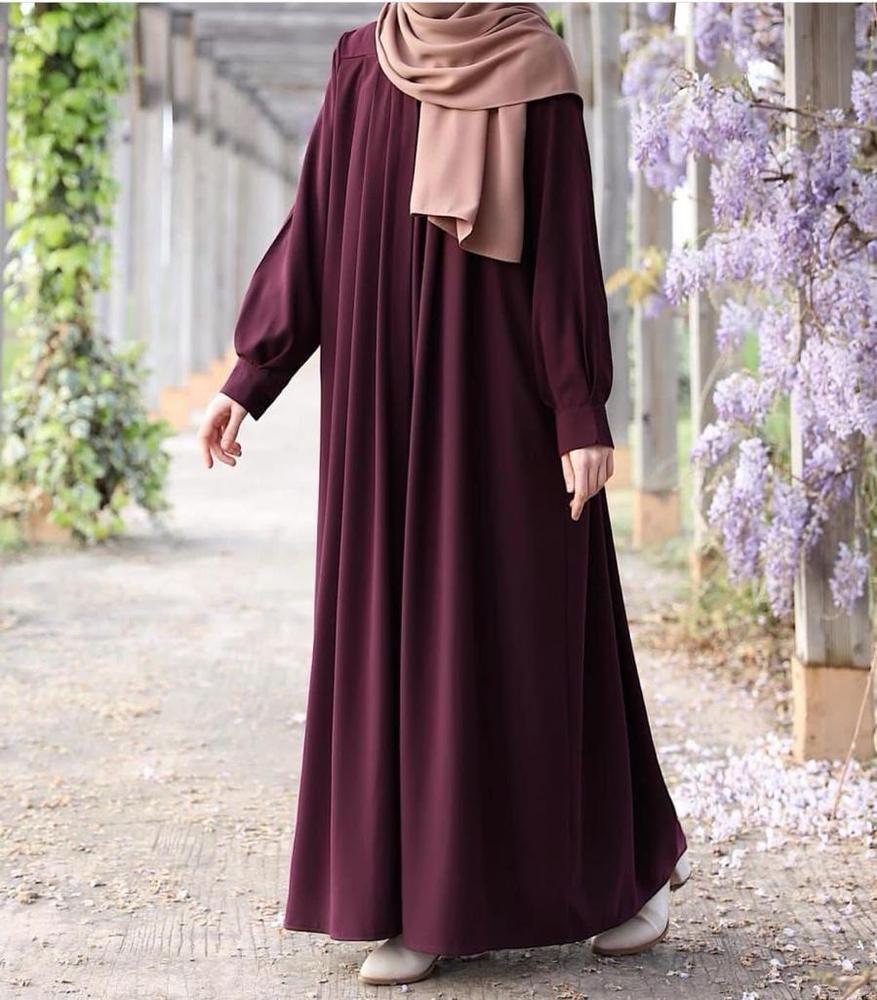 Georgette Full Abaya With Stoller