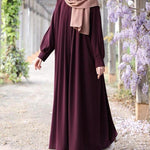 Georgette Full Abaya With Stoller