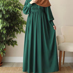 Georgette Full Abaya With Stoller