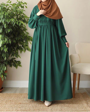 Georgette Full Abaya With Stoller