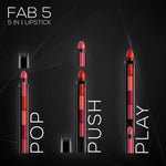 5 in 1 Matte Lipstick – Buy 1 Get 2