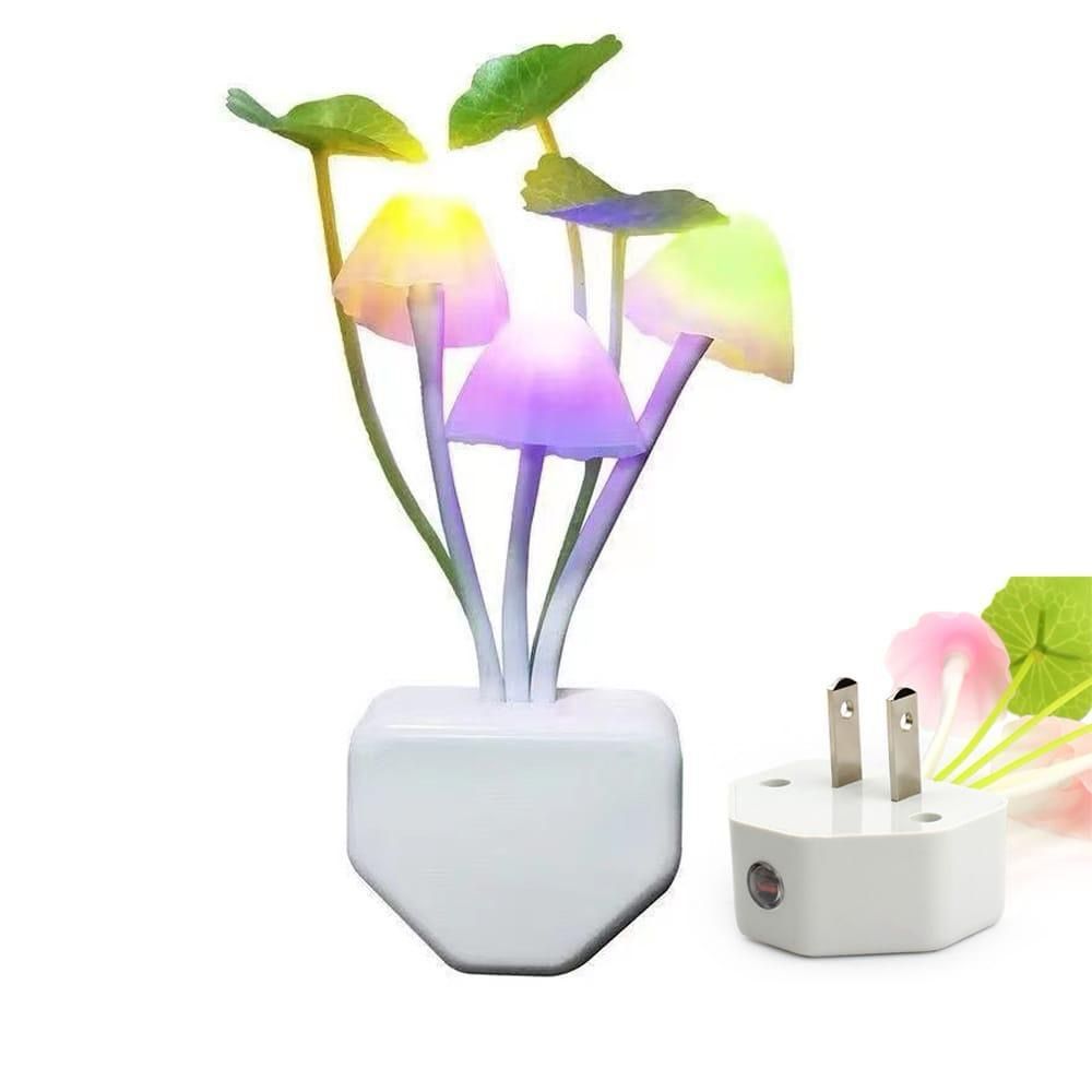 3D Mushroom LED Night Light Sensor Lamp