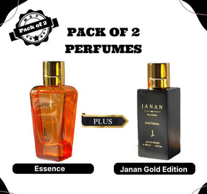 J. Essence And Janan Gold Edition Perfumes Pack Of 2